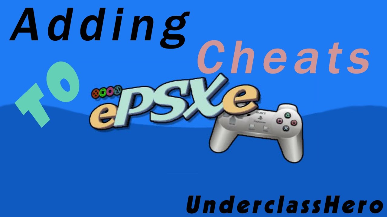 epsxe add cheats